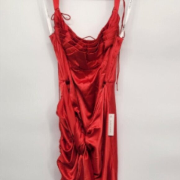 Brand New For Love & Lemons Anisa Asymmetrical Dress - Picture 15 of 16